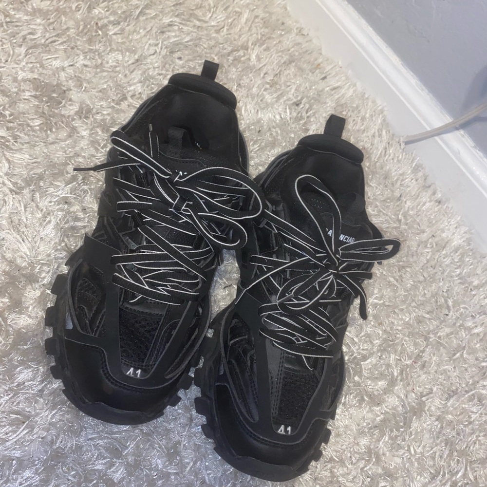 Black Balenciaga Tracks Sneakers